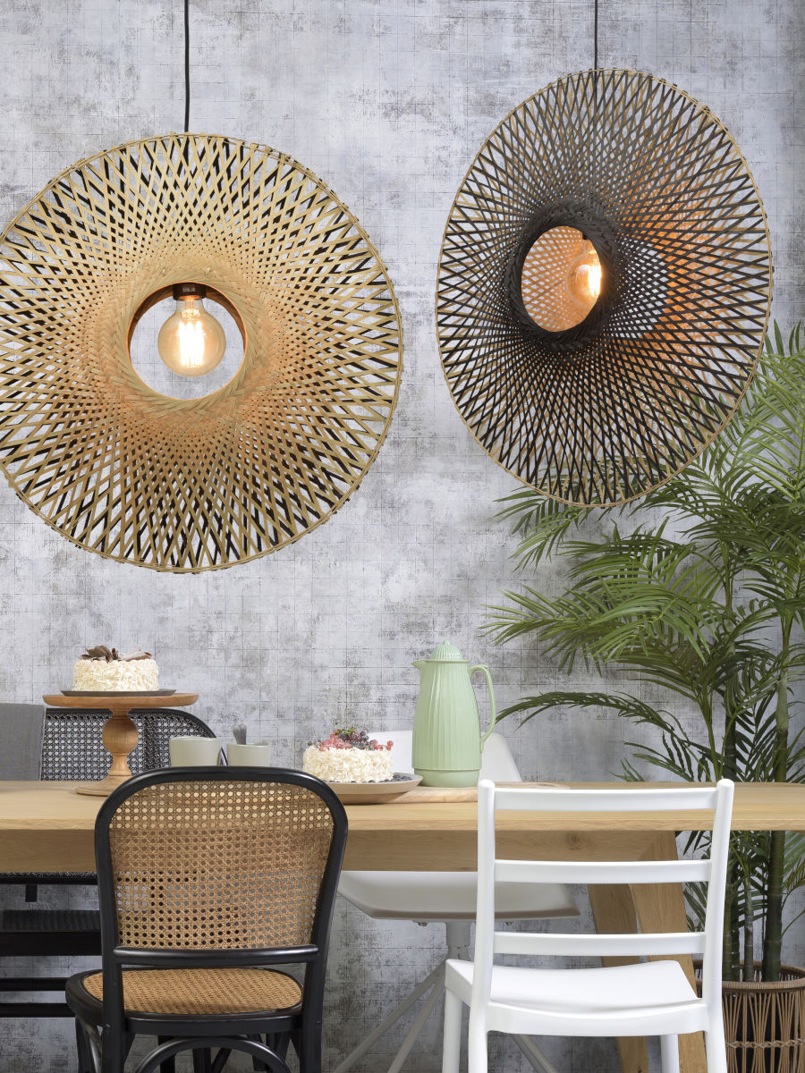 Suspension Kalimantan vertical en Bambou naturel au design naturel par Good & Mojo